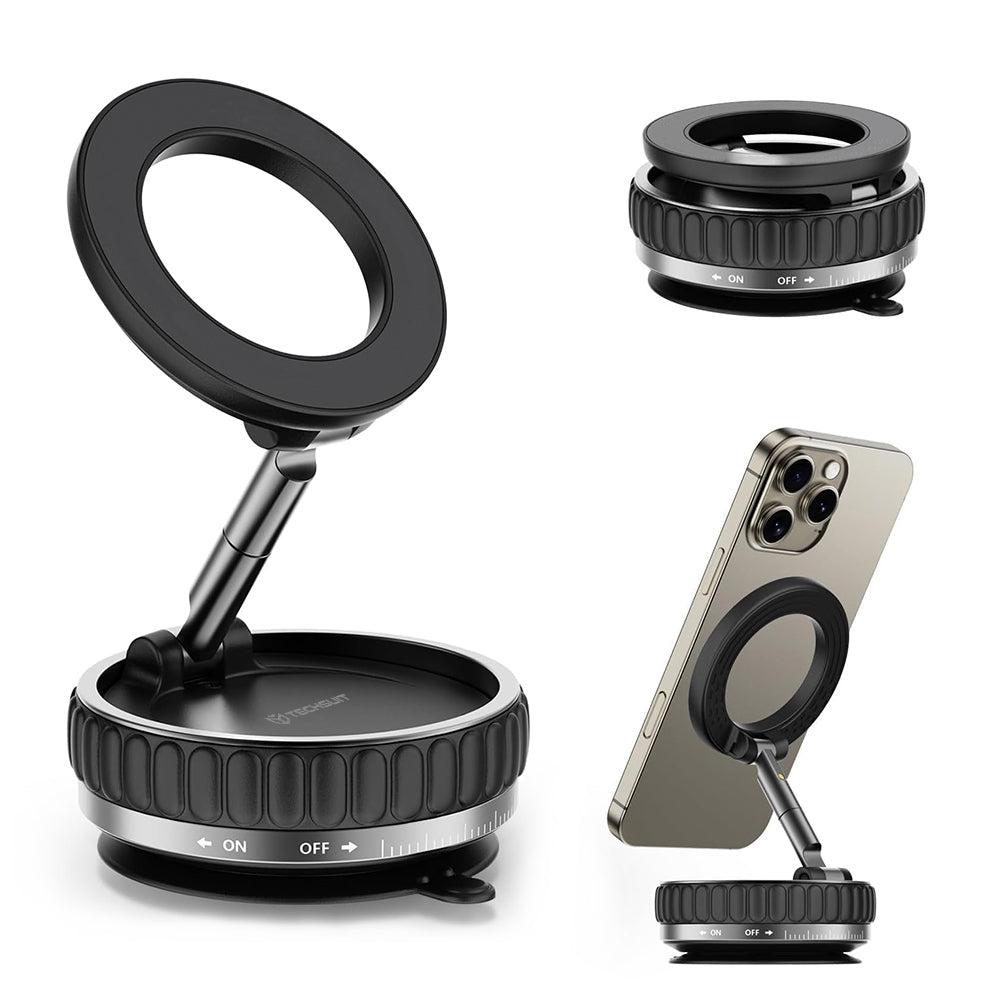 Auto nosač Magnetic Techsuit S15, Univerzalan, Crni