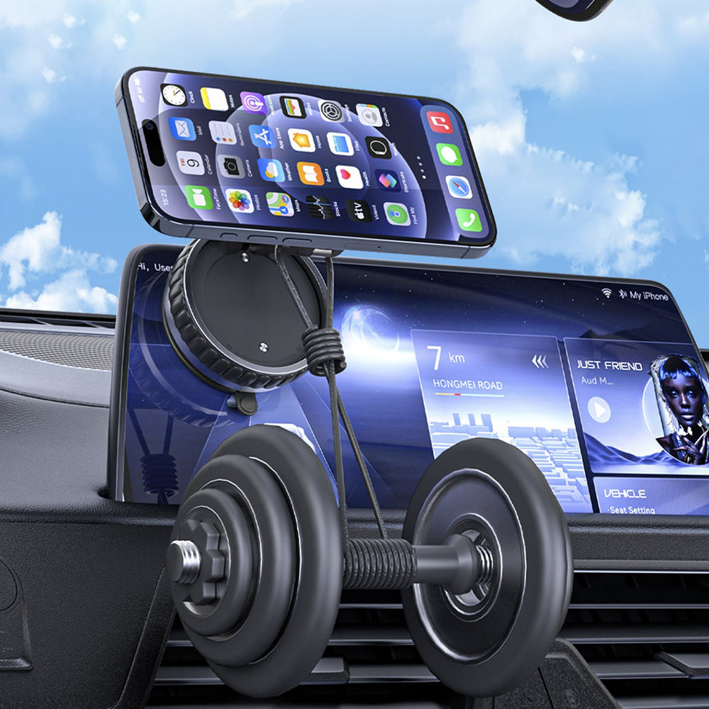 Auto nosač Magnetic Techsuit S15, Univerzalan, Crni