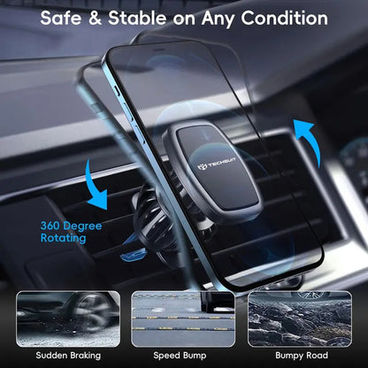 Auto nosač Magnetni Techsuit S2, Univerzalan, Crni