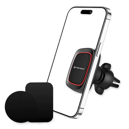 Auto nosač Magnetni Techsuit S4, Univerzalan, Crno Crveni