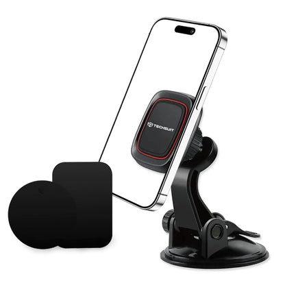 Auto nosač Magnetic Techsuit S6, Univerzalan, Crno Crveni