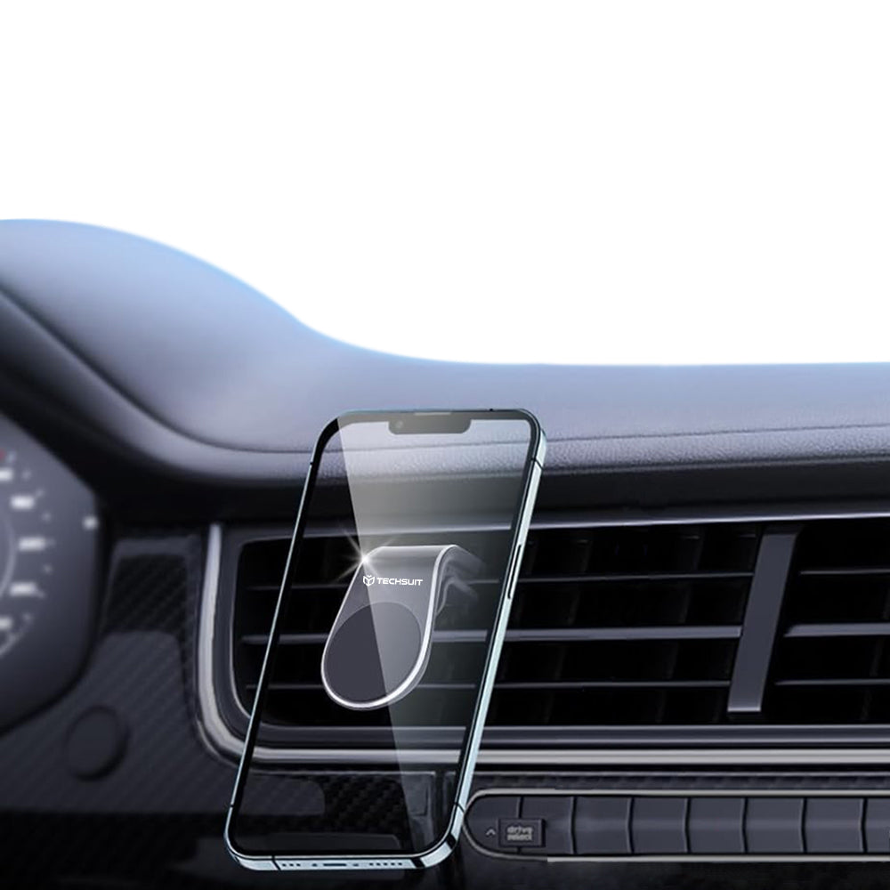 Auto magnetni nosač Techsuit S7, Univerzalan, Srebrni