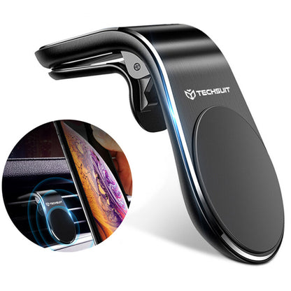 Auto magnetni nosač Techsuit S7, Univerzalan, Srebrni