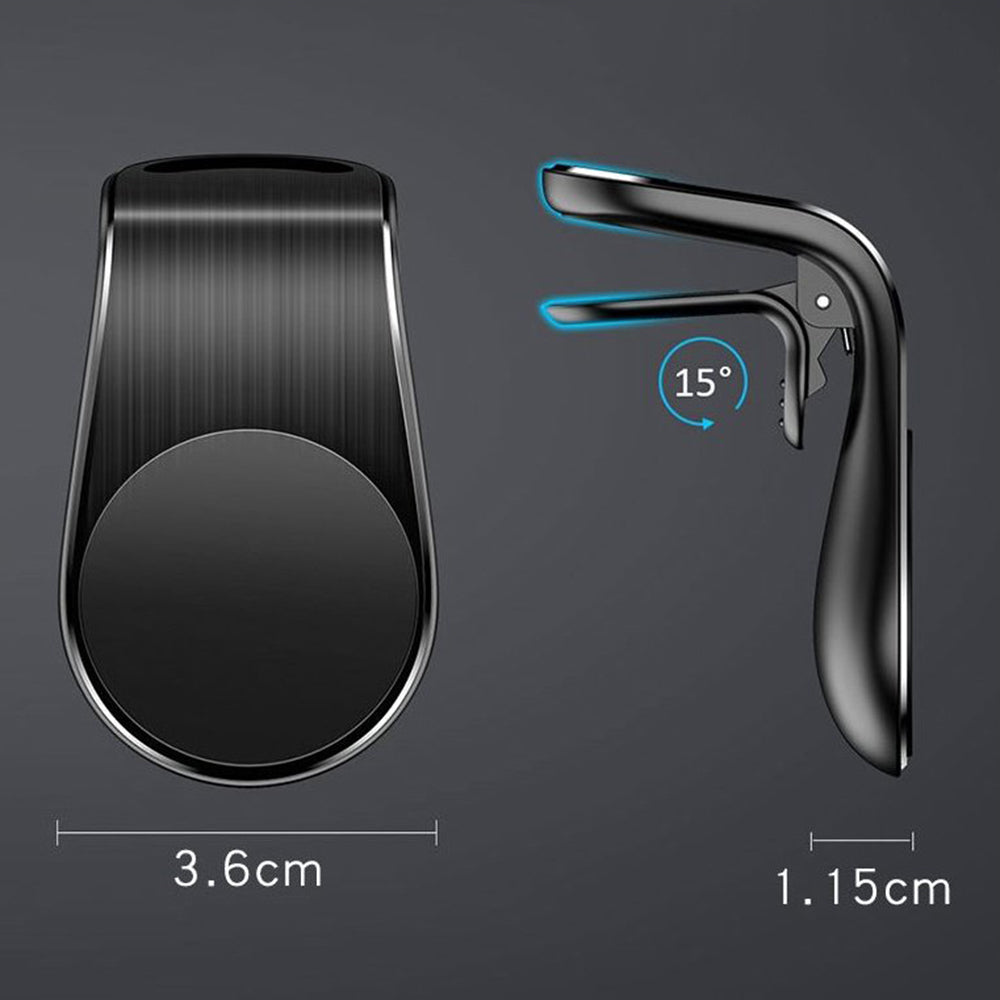 Auto magnetni nosač Techsuit S7, Univerzalan, Srebrni