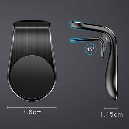 Auto magnetni nosač Techsuit S7, Univerzalan, Srebrni