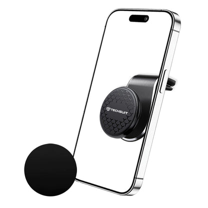 Auto nosač Magnetic Techsuit S8, Univerzalan, Srebrni