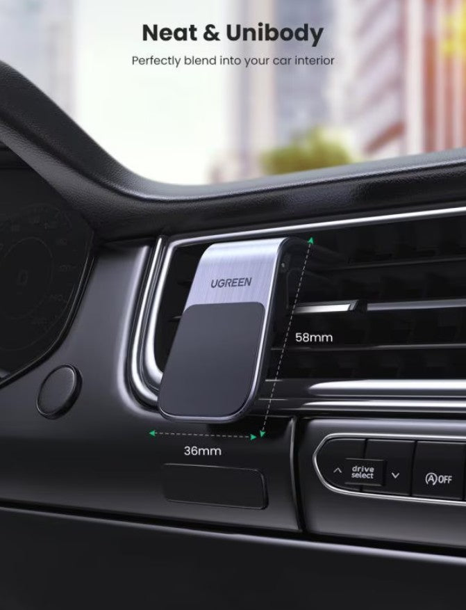 Magnetni auto nosač UGREEN Waterfall, Univerzalan, Crni