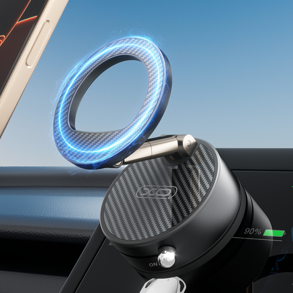 Magnetski auto nosač XO Design C188, Univerzalan, Crni