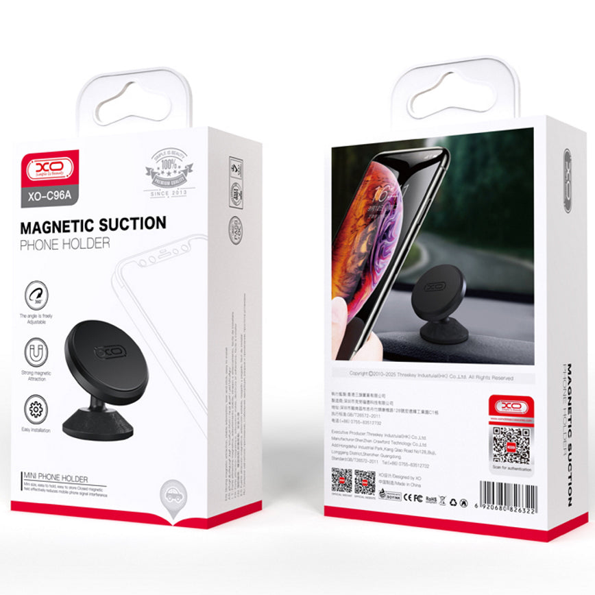 Magnetski auto nosač XO Design C96A, Univerzalan, Crni