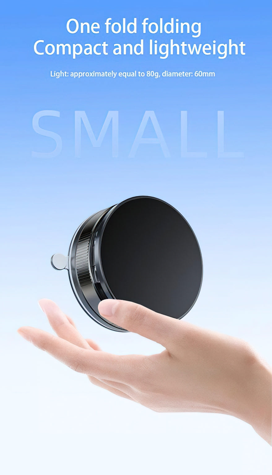 Magnetski auto nosač XO Design C177, Univerzalan, Crni