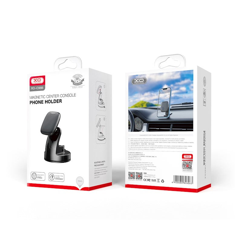 Auto nosač Magnetski XO Design C98B, Univerzalan, Crni