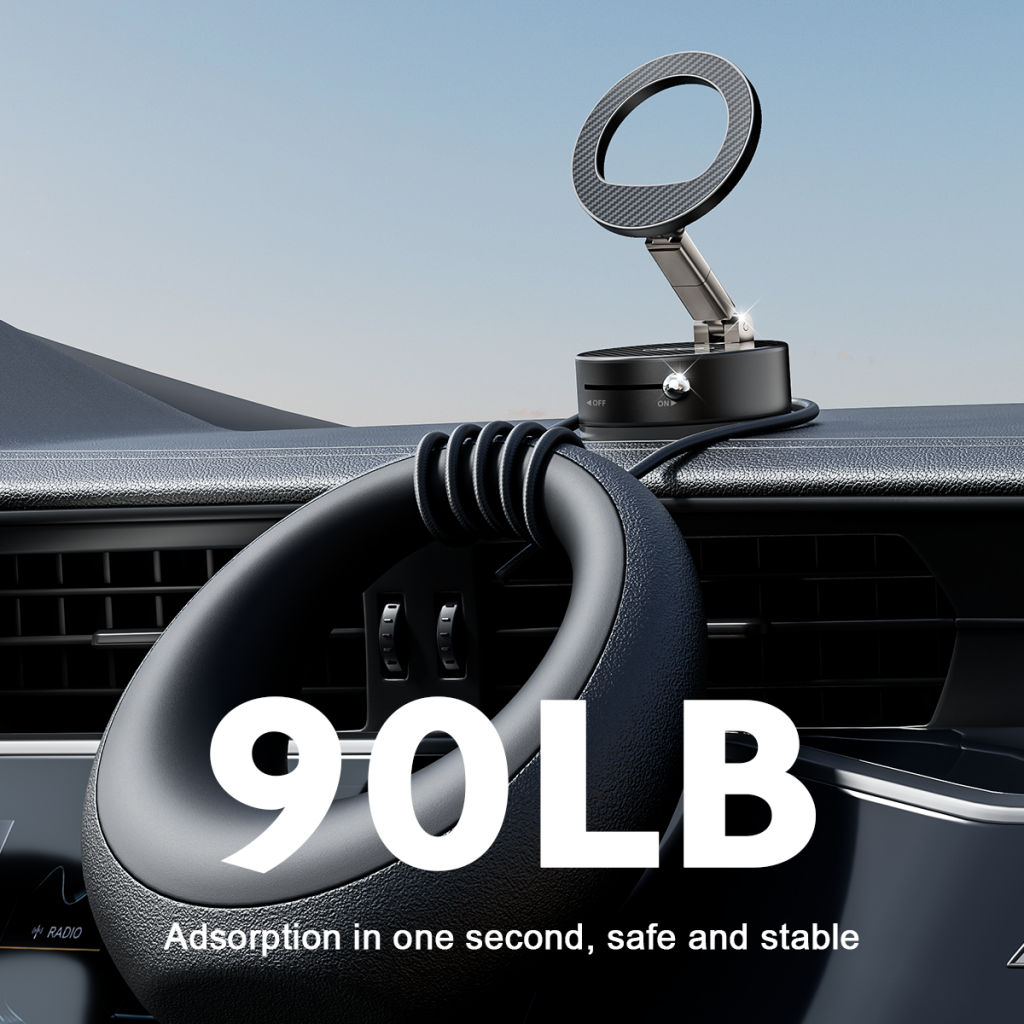 Magnetski auto nosač XO Design C188, Univerzalan, Crni