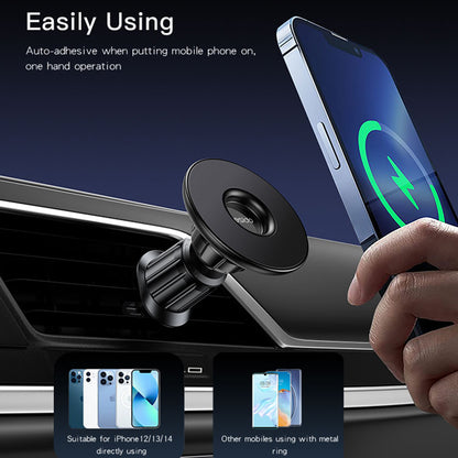 Magnetni auto nosač Yesido C156, Univerzalan, Crni