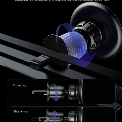 Magnetni auto nosač Yesido C156, Univerzalan, Crni