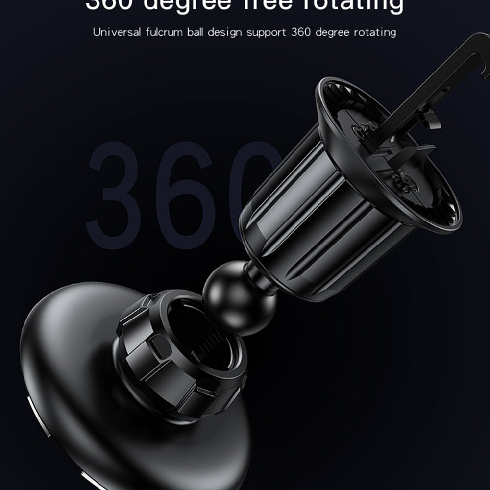 Magnetni auto nosač Yesido C156, Univerzalan, Crni