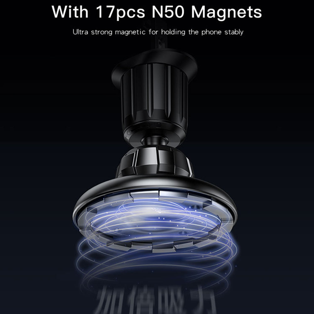 Magnetni auto nosač Yesido C156, Univerzalan, Crni