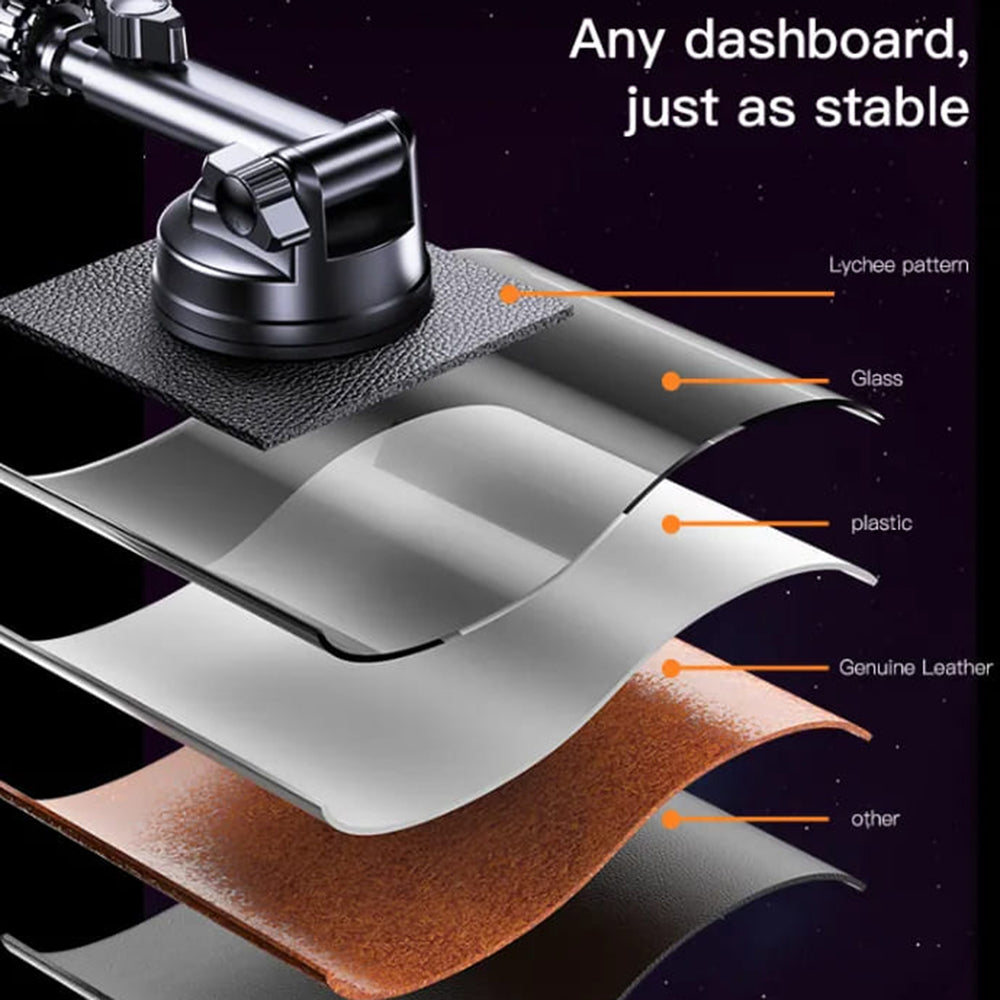 Magnetski auto nosač Yesido C158, Univerzalan, Crni