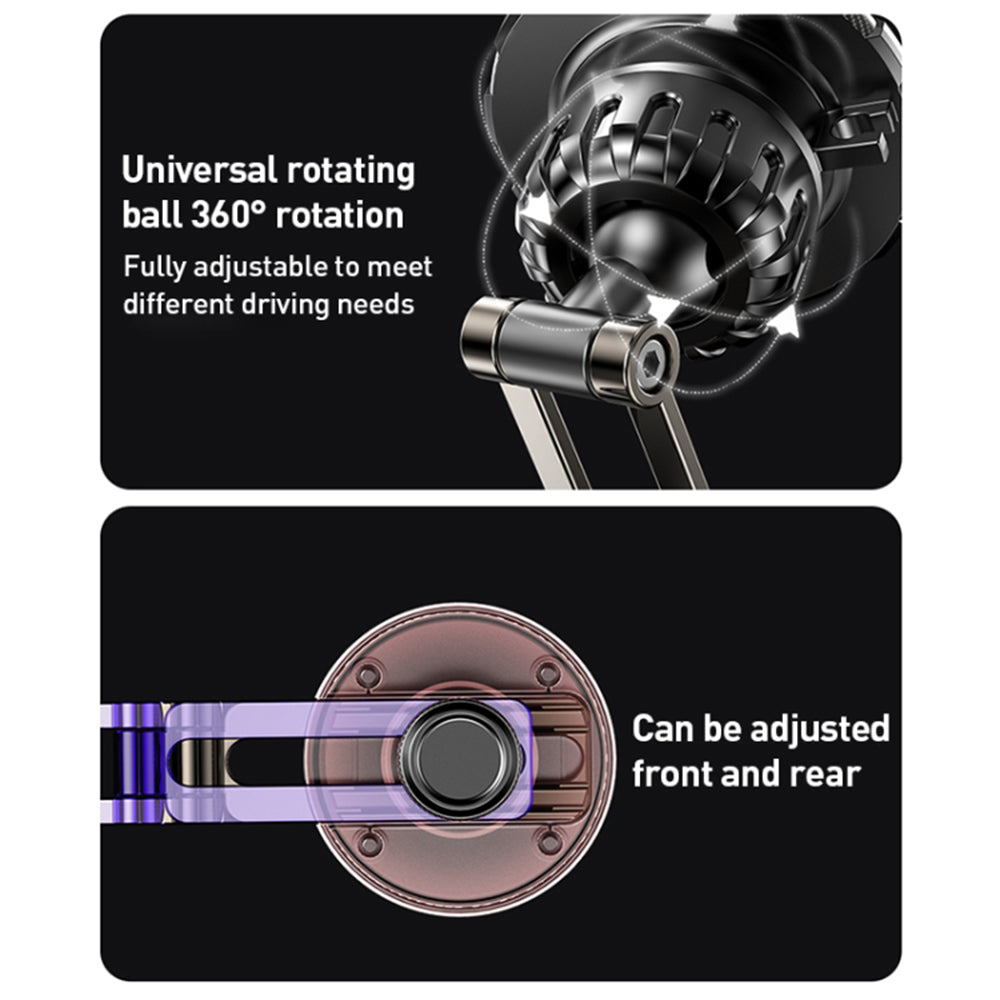 Auto Magnetski Nosac Yesido C198, Univerzalan, Sivi