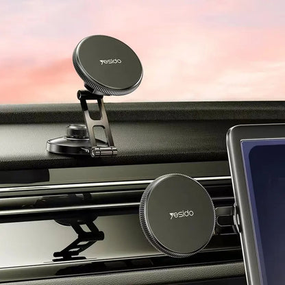 Auto magnetni nosač Yesido C199, Univerzalan, Sivi