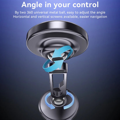 Magnetski auto nosač Yesido C210, Univerzalan, Crni