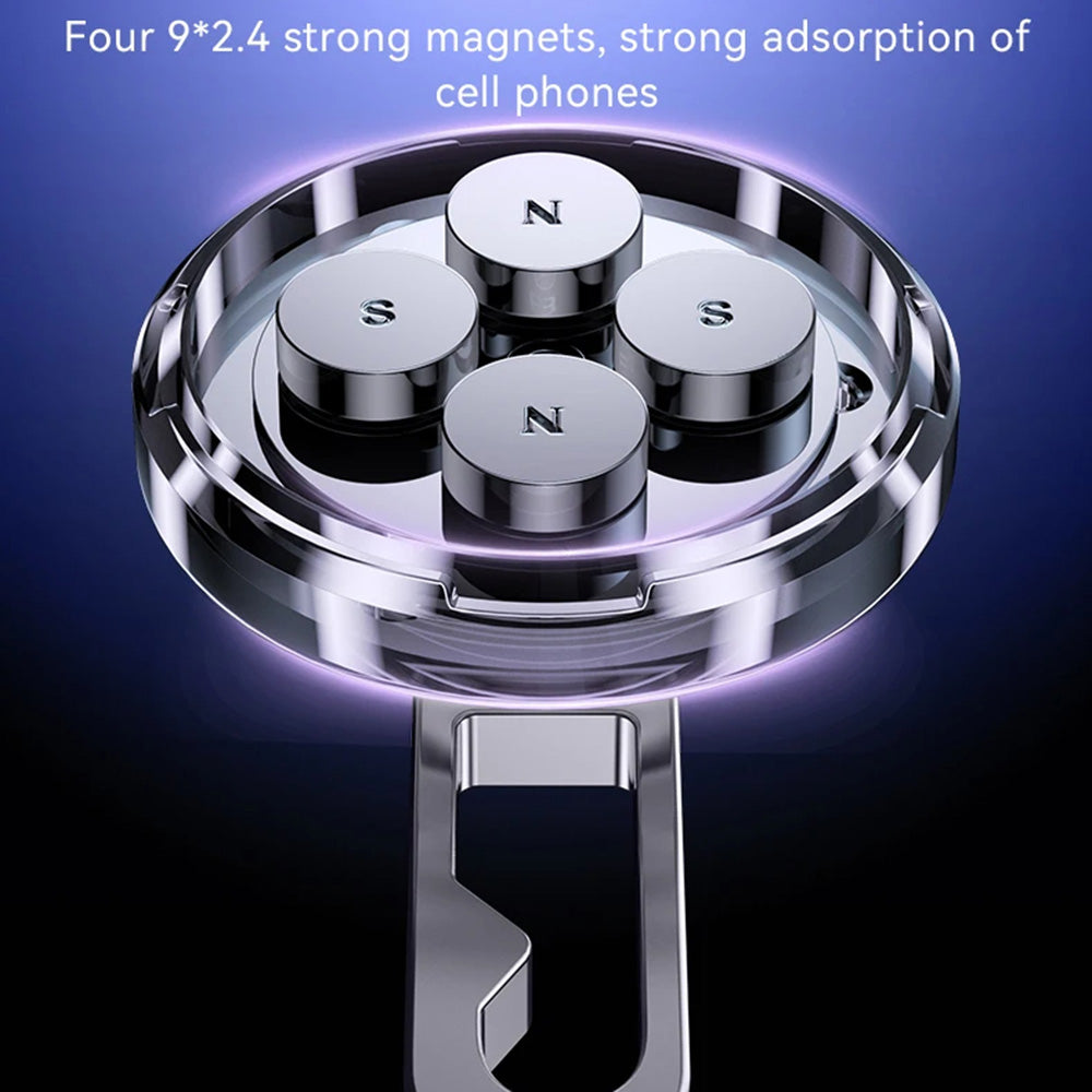 Magnetski auto nosač Yesido C210, Univerzalan, Crni