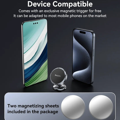 Magnetski auto nosač Yesido C215, Univerzalan, Crni