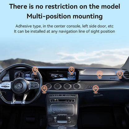 Magnetski auto nosač Yesido C215, Univerzalan, Crni