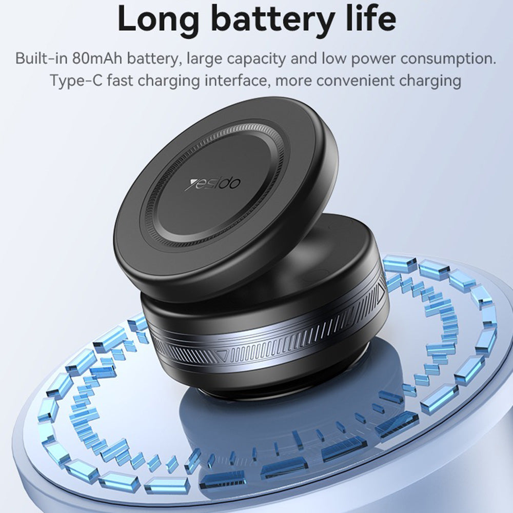 Auto magnetski nosač Yesido C224, Univerzalan, Crni