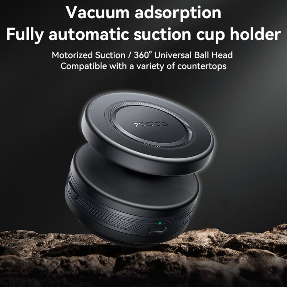 Auto magnetski nosač Yesido C224, Univerzalan, Crni