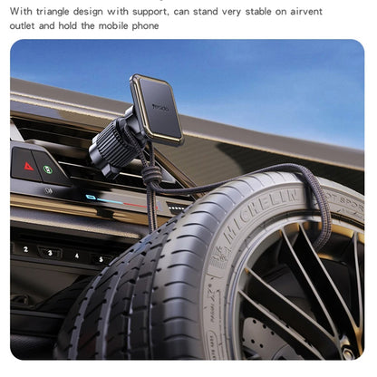 Magnetski auto nosač Yesido C245, Univerzalan, Crni