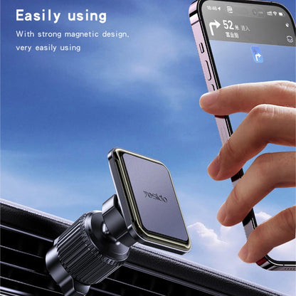 Magnetski auto nosač Yesido C245, Univerzalan, Crni