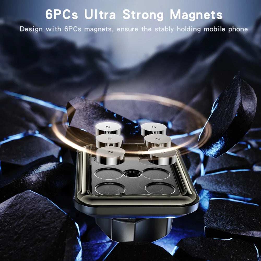 Magnetski auto nosač Yesido C246, Univerzalan, Crni