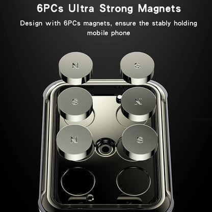 Magnetni auto nosač Yesido C264, Univerzalan, Crni