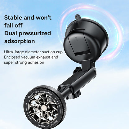 Magnetski auto nosač Yesido C266, Univerzalan, Crni