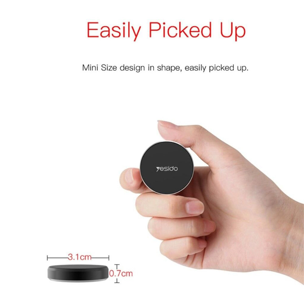 Auto Magnetni Nosac Yesido C38, Univerzalan, Crni