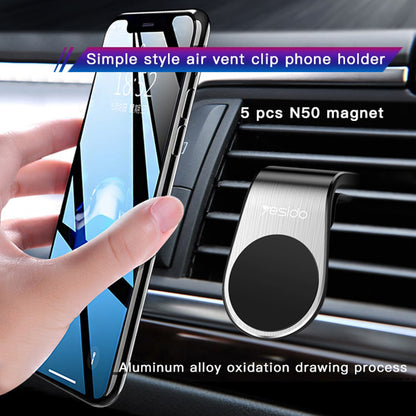 Magnetni auto nosač Yesido C64, Univerzalan, Crni