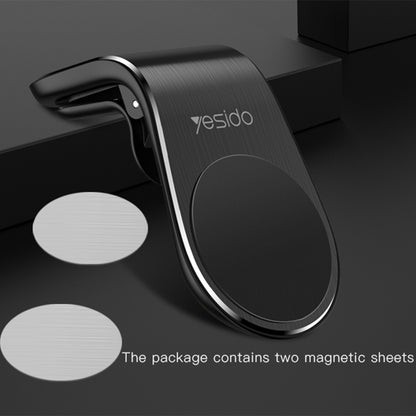 Magnetni auto nosač Yesido C64, Univerzalan, Crni