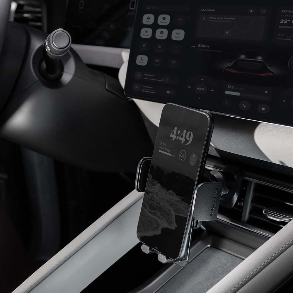 Auto nosač Proove Crystal Clamp Plus Vent, 4.7inch - 6.9inch, Crni CHCCP0000001