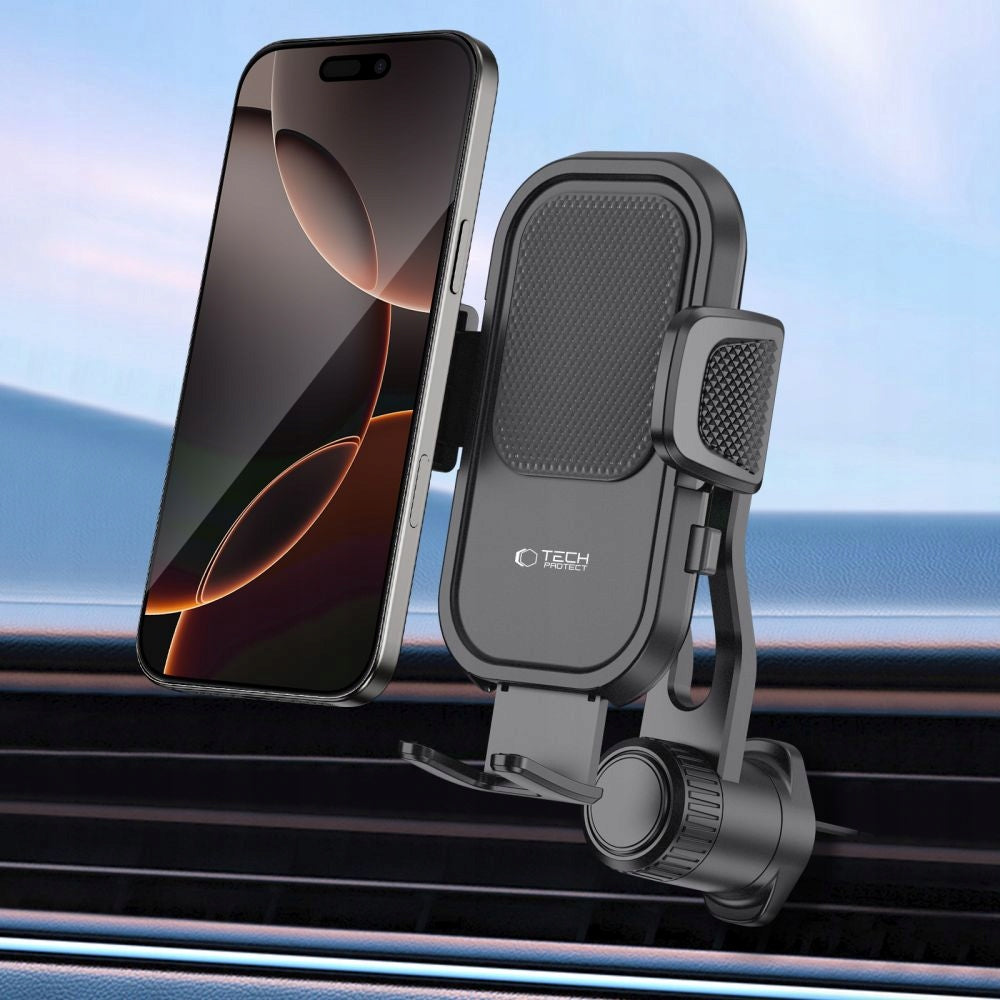 Auto nosač Tech-Protect V8 Rotary Vent, Univerzalan, Crni