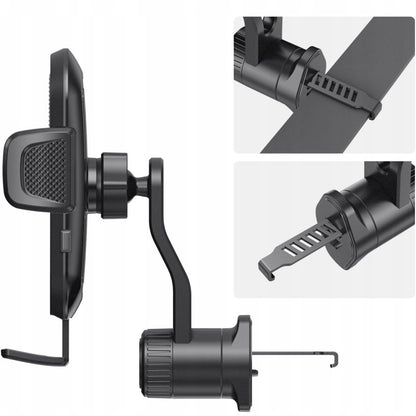 Auto nosač Tech-Protect V8 Rotary Vent, Univerzalan, Crni