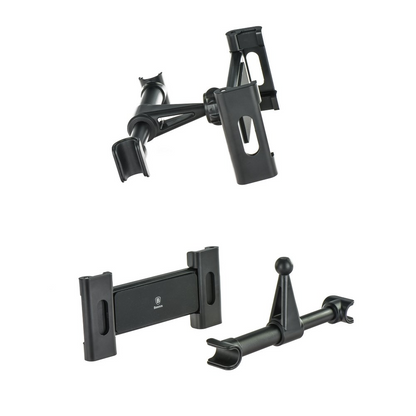 Baseus BackSeat držač za naslon za glavu za telefon / tablet, 4.7inch - 12.9inch, crni, obnovljeno SUHZ-01
