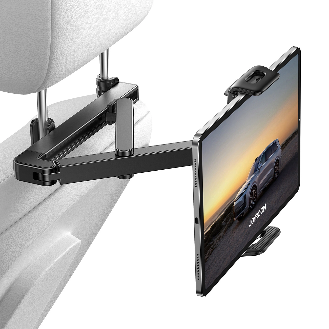 Joyroom JR-ZS433 držač za naslon za glavu za telefon / tablet, 4.7inch - 13inch, crna