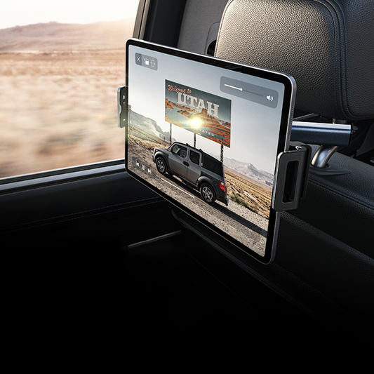 Lisen naslon za auto za telefon / tablet, 4.7inch - 12.9inch, crni, obnovljen YL0221030002
