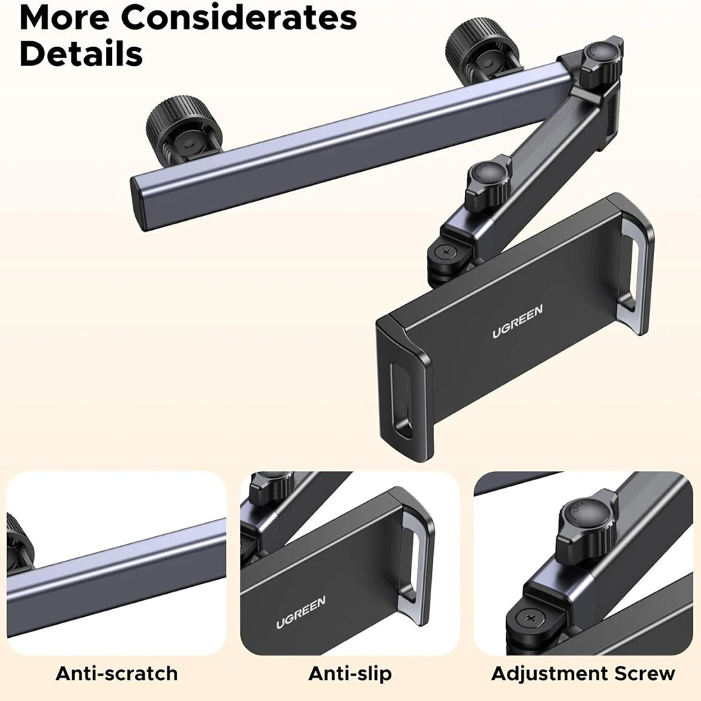 Auto nosač za naslon za glavu UGREEN LP904 (55443), 4.7inch - 9.8inch, Crni