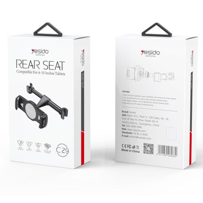 Auto nosač za naslon za glavu Yesido C29, 4 inča - 10 inča, Crni