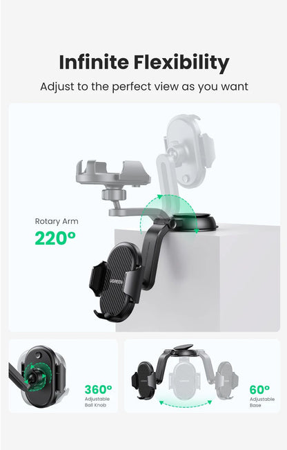 Auto nosač UGREEN LP405, Univerzalan, Crni
