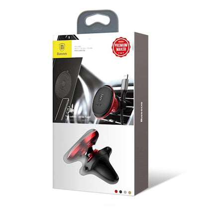 Auto nosač Baseus Magnetic Air Vent, Univerzalni, Crveni SUGX-A09