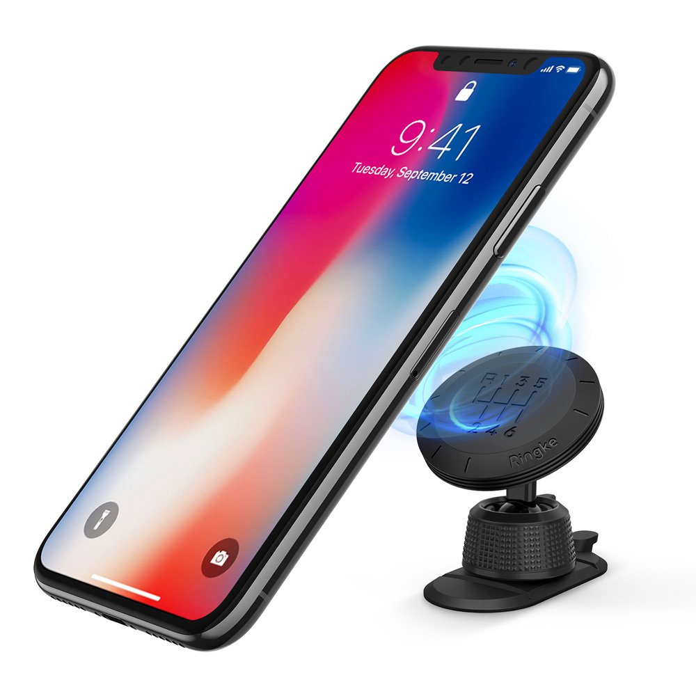 Univerzalni magnetski auto držač Ringke Gear, crni