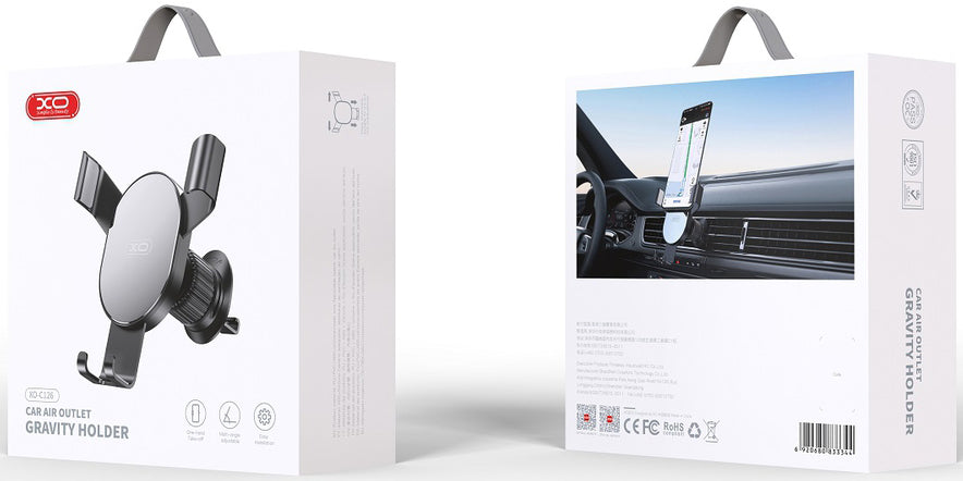 Auto nosač XO Design C126 Vent, Univerzalan, Crni