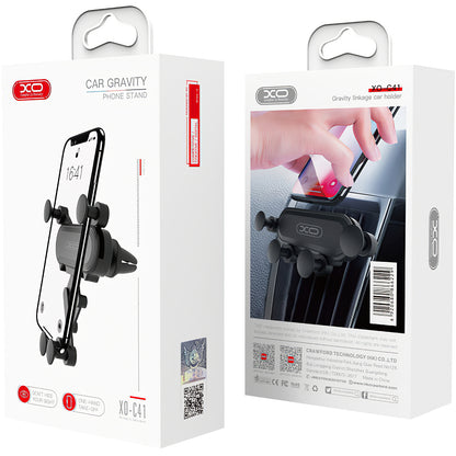 Auto nosač XO Design C41 Gravity, 4 inča - 6 inča, Crni
